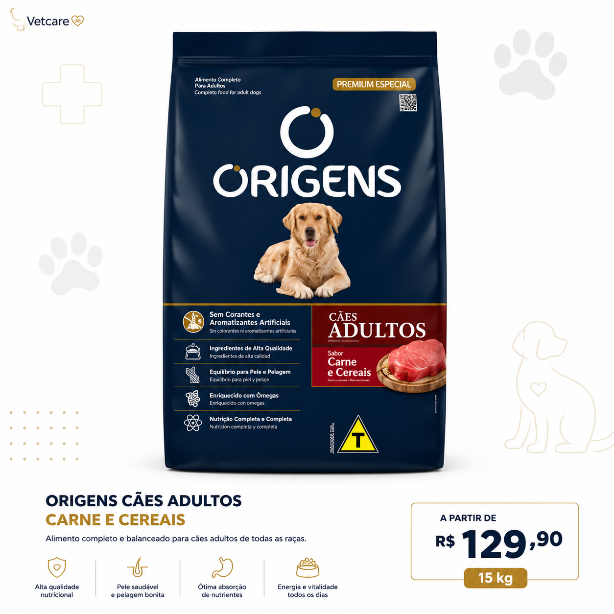 Ração Origens (15Kg)